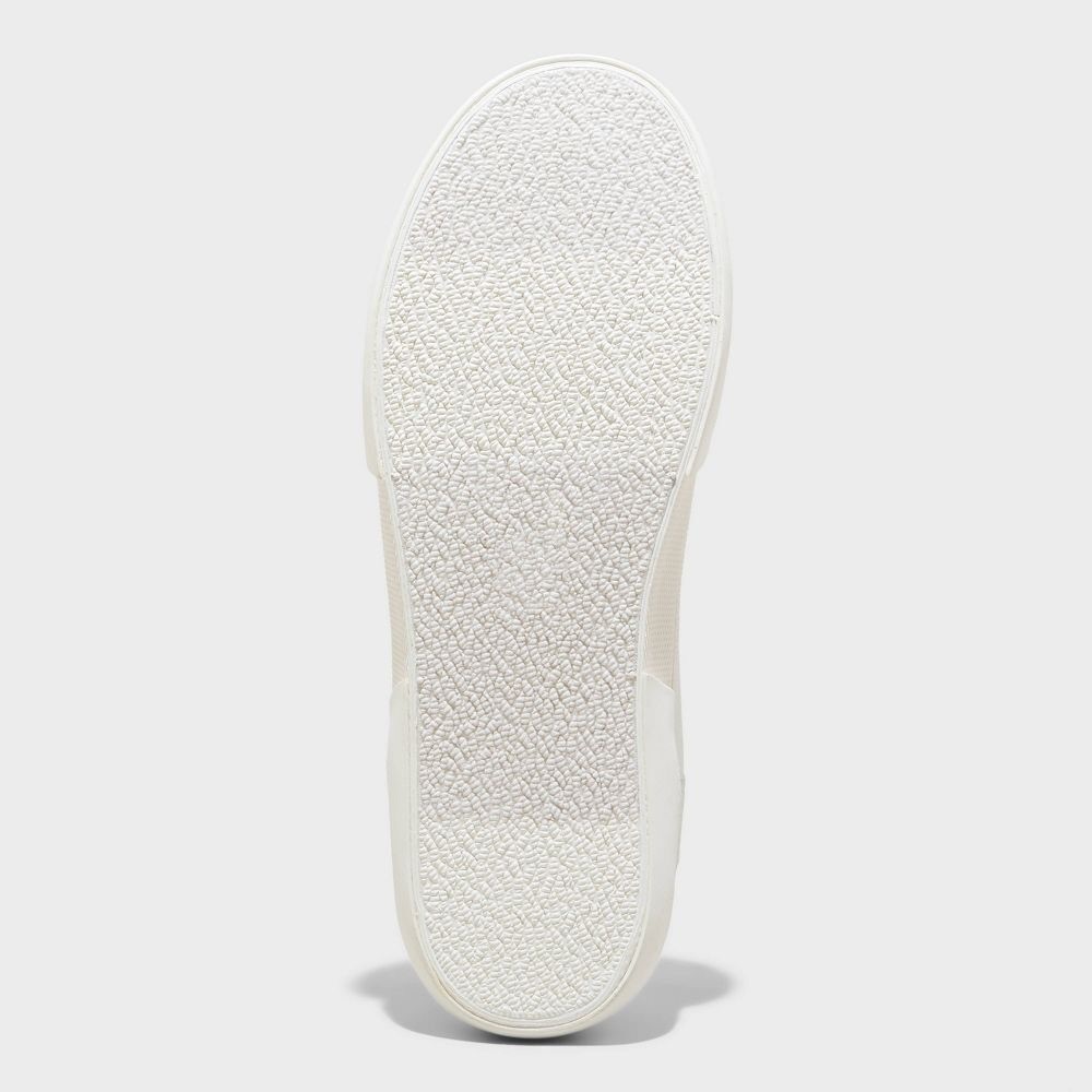 a new day White and Metallic Gold Low-Top Sneakers - Picture 4 of 4